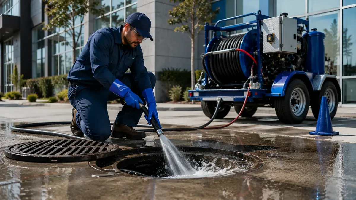 Commercial Hydro Jet Drain Cleaning in Corte Madera
