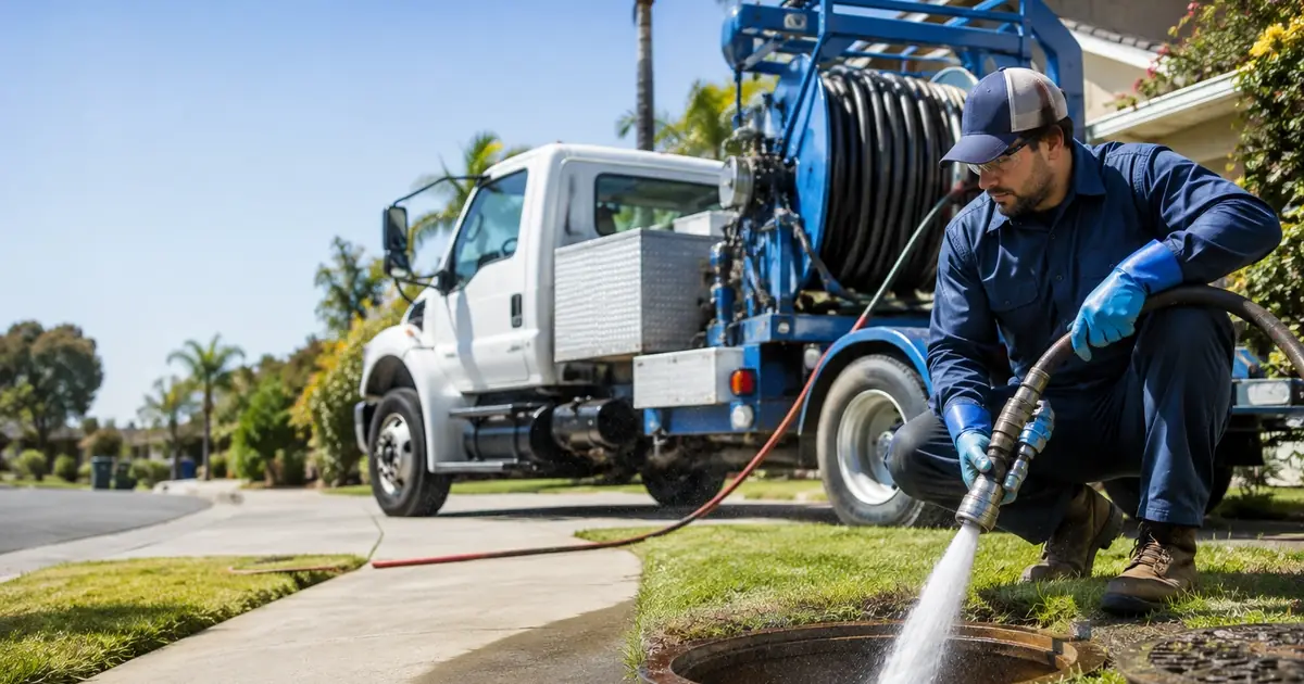 Hydro jet sewer cleaning Corte Madera
