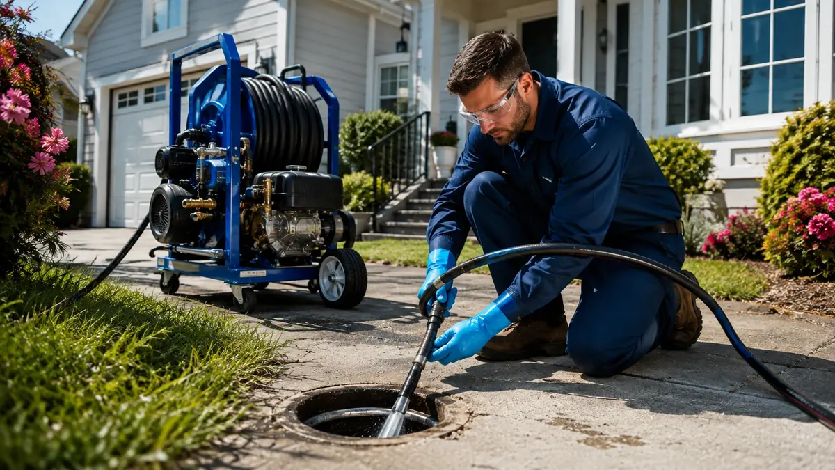 Residential Hydro Jet Drain Cleaning in Corte Madera