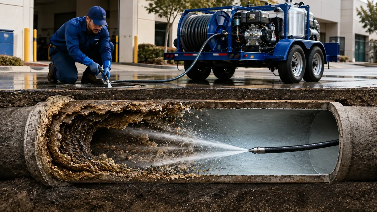 Sewer Pipe Descaling in Corte Madera